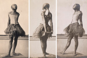 Edgar Degas, Kleine 14-jährige Tänzerin, Fotografie von Gauthier, 1917/18, Musée d’Orsay, Paris