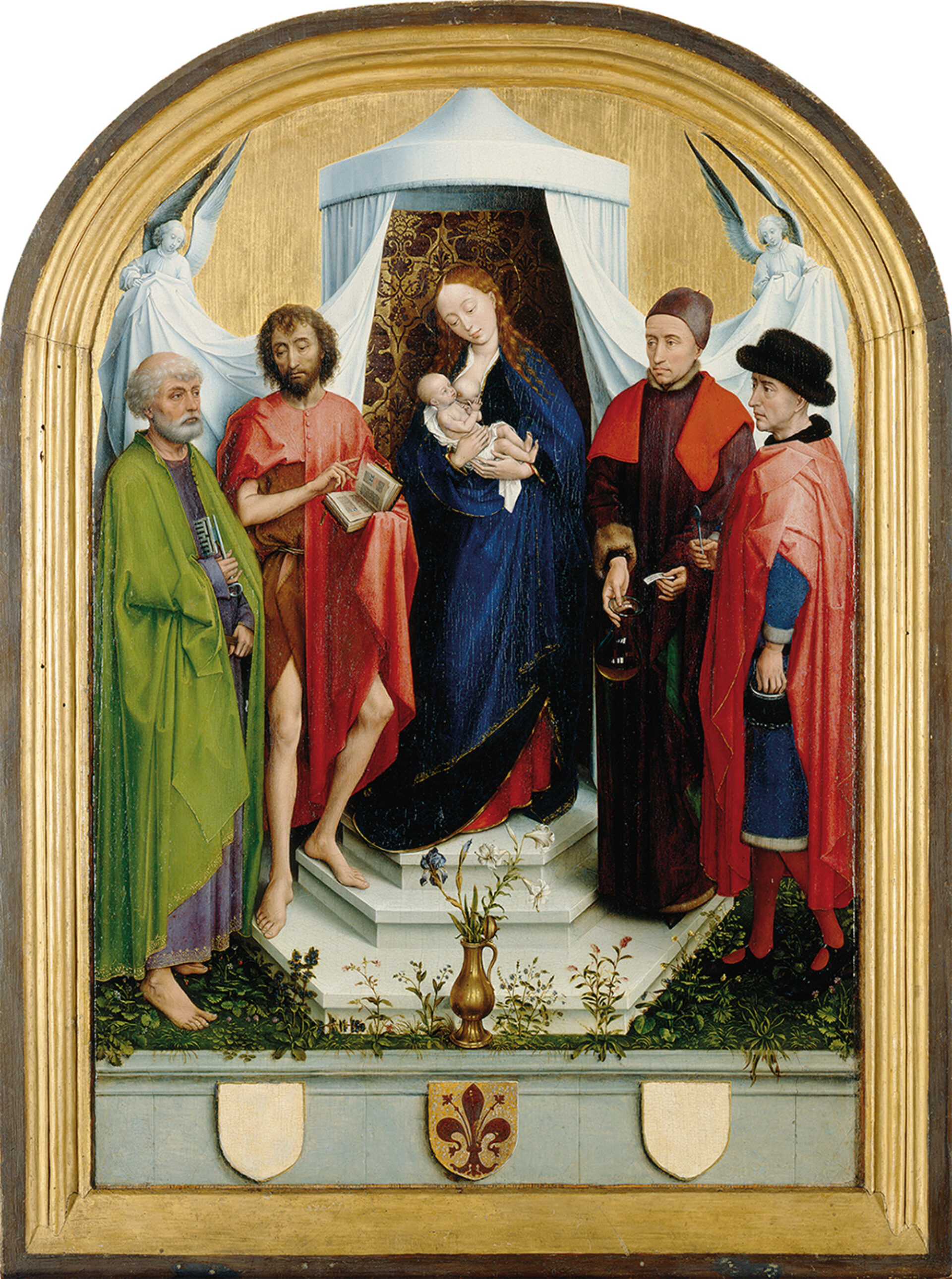 III_Rogier-van-der-Weyden,-Medici-Madonna,-ca