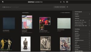 Alle, die gezielt suchen, haben Filtermöglichkeiten, etwa nach "Objektart", "Material", "Technik" oder "Entstehungsort"