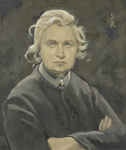 Ottilie W. Roederstein, Selbstbildnis mit verschränkten Armen, 1926, Städel Museum, Frankfurt am Main