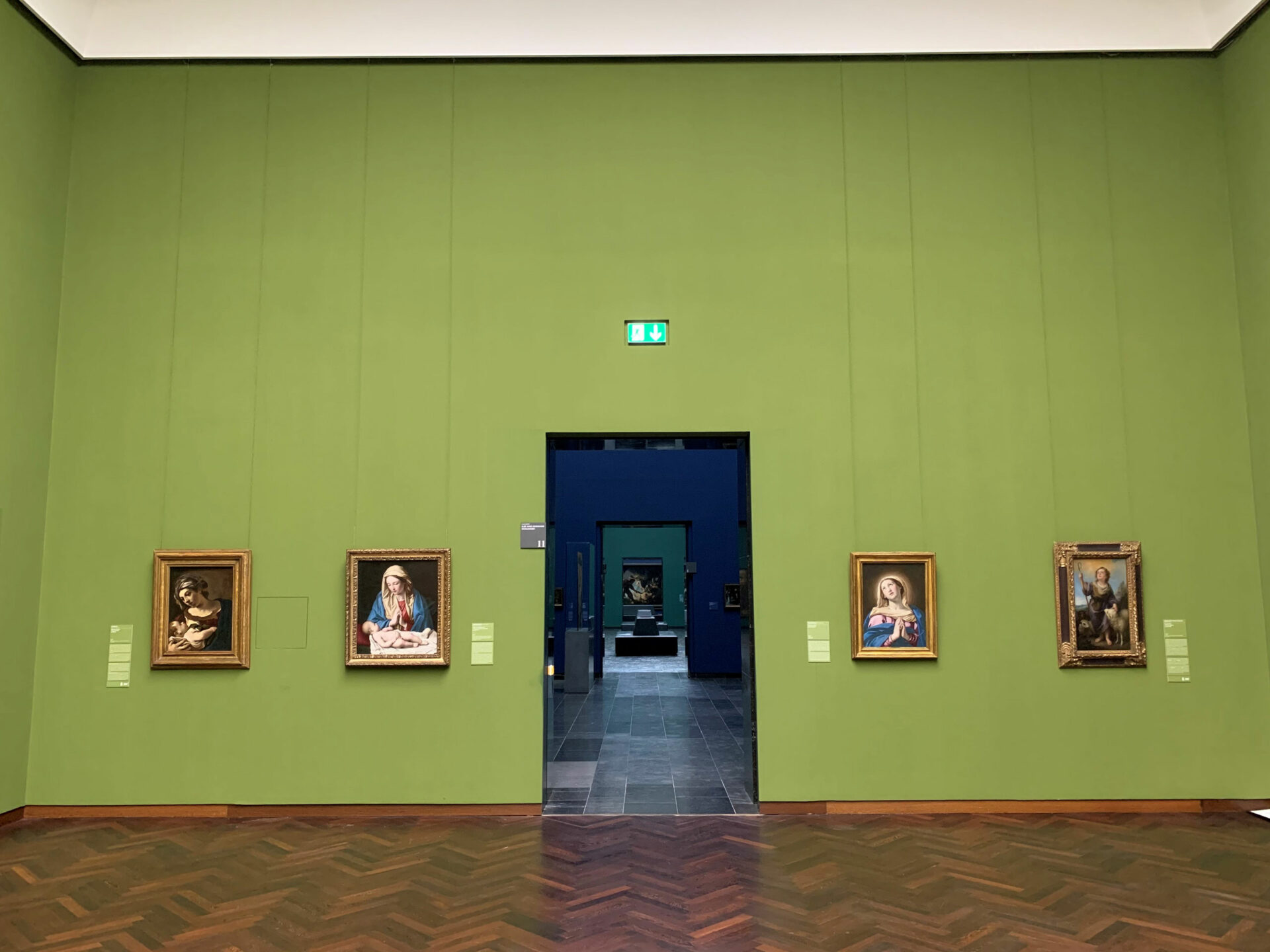 Neupräsentation im großen Italiener-Saal des Städel: Sassoferrato mit Guercino und Murillo