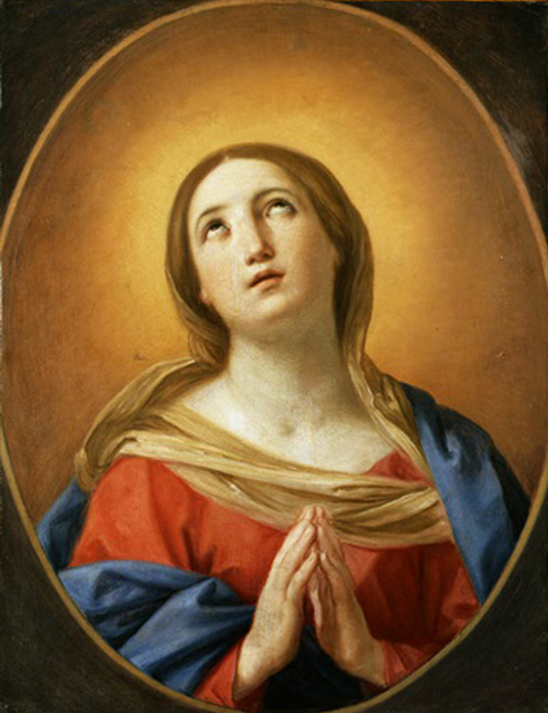 Guido Reni (zugeschr.), Maria Immaculata, Privatsammlung
