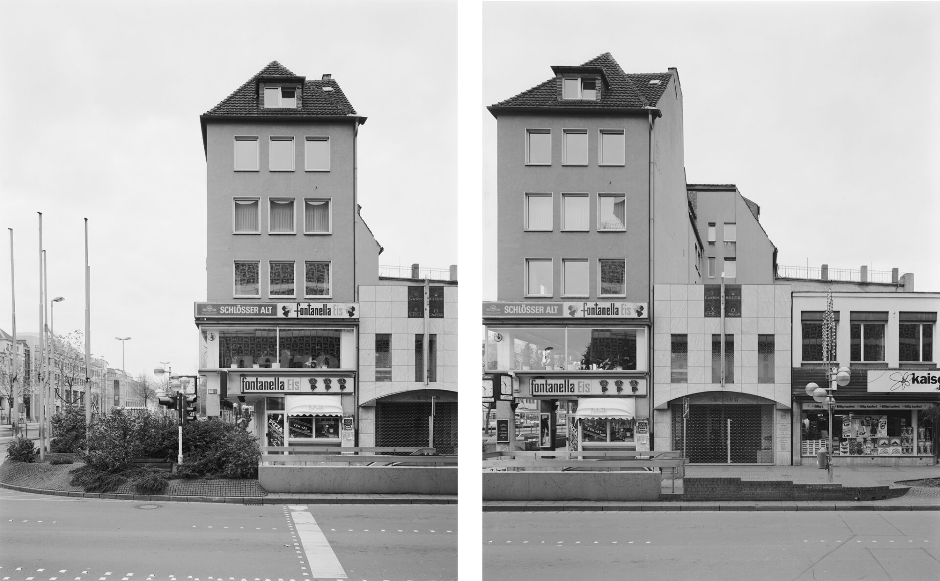 01_Volker-Döhne,-Krefeld,-Rheinstraße-zwischen-Ostwall-und-Lohstraße,-1990-(Druck-2018),-Städel-Museum,-Frankfurt-am-Main-©-Volker-Döhne