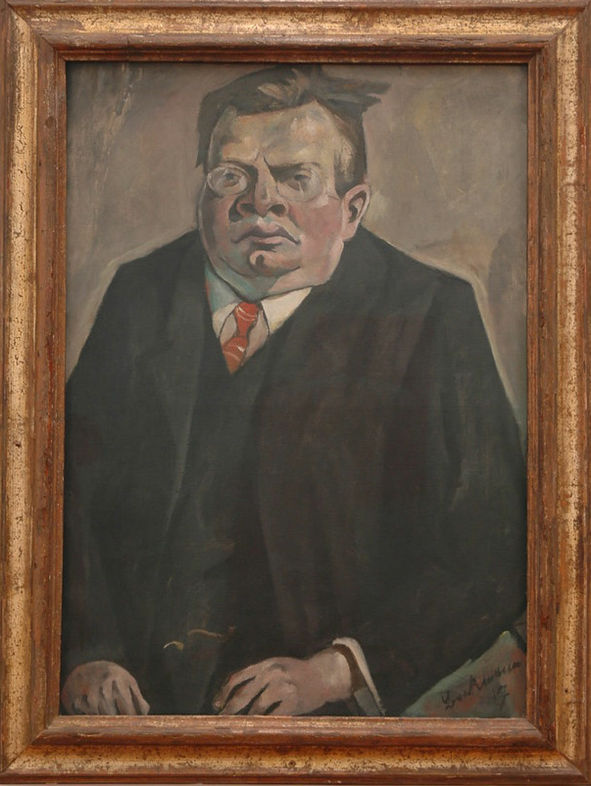 Max Beckmann, Bildnis Max Reger, 1917, Kunsthaus Zürich