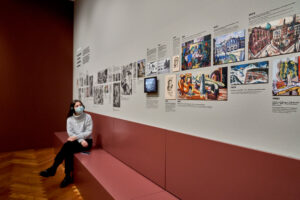 In der Sonderpäsentation wird die Geschichte von Beckmann am Städel Museum erfahrbar gemacht