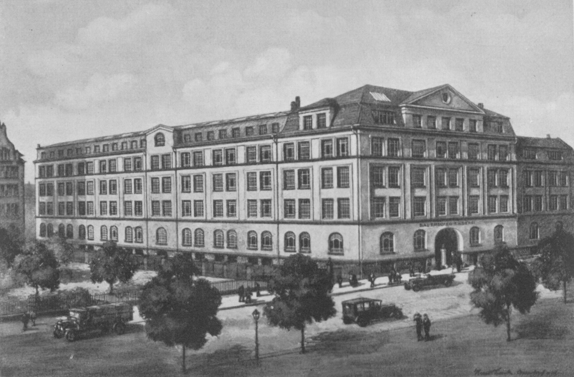 Das erweiterte Betriebsgebäude der Bauerschen Gießerei, Frankfurt am Main (1923), Institut für Stadtgeschichte, Frankfurt am Main