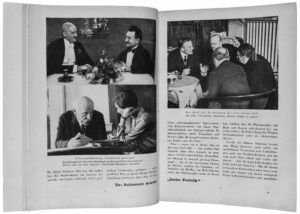 Fotografien von Erich Salomon, in: Das Leben, Nr. 6, 1931, Archiv der Massenpresse Patrick Rössler, Erfurt