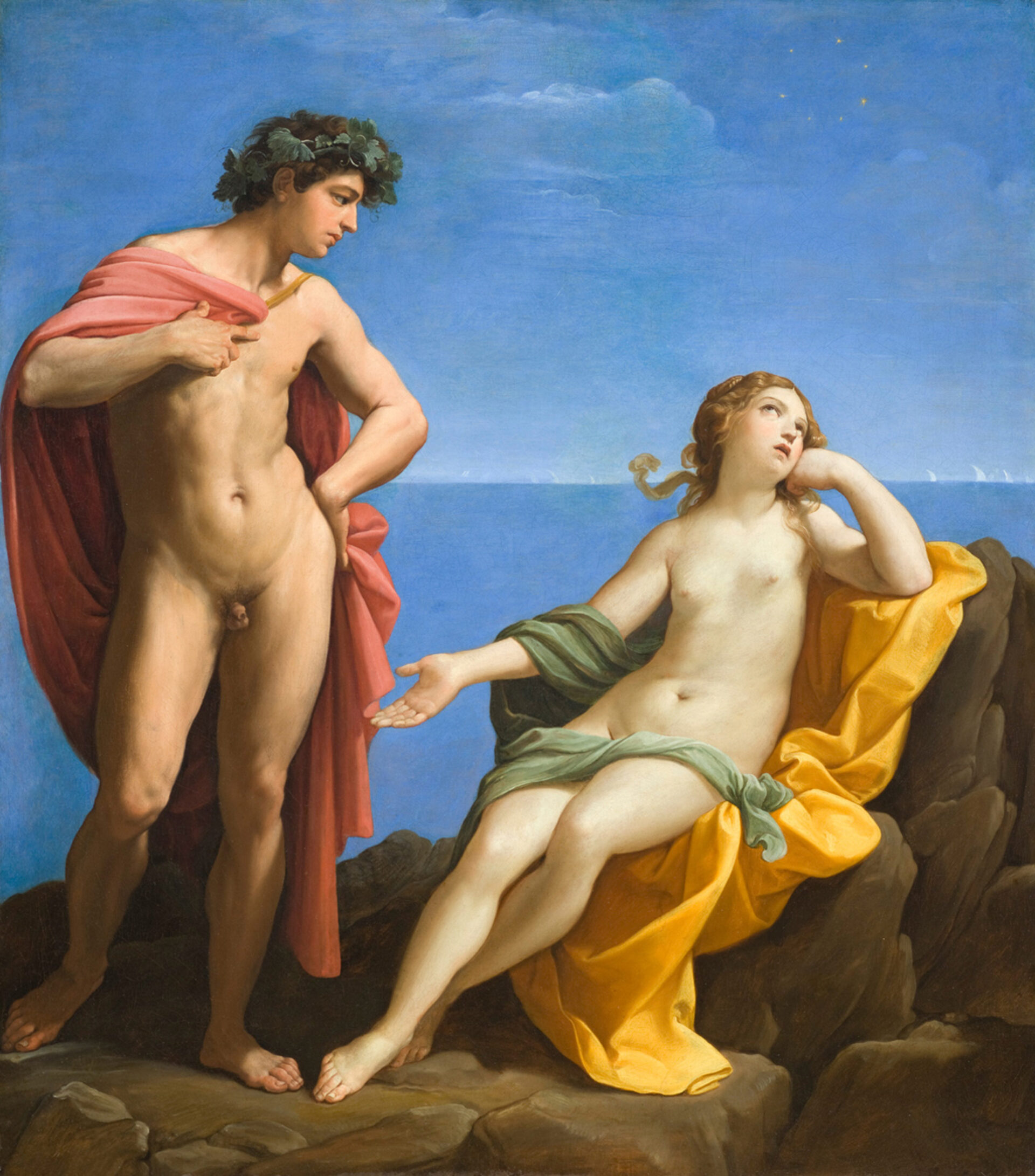 Guido Reni, Bacchus und Ariadne, um 161617, Los Angeles County Museum of Art