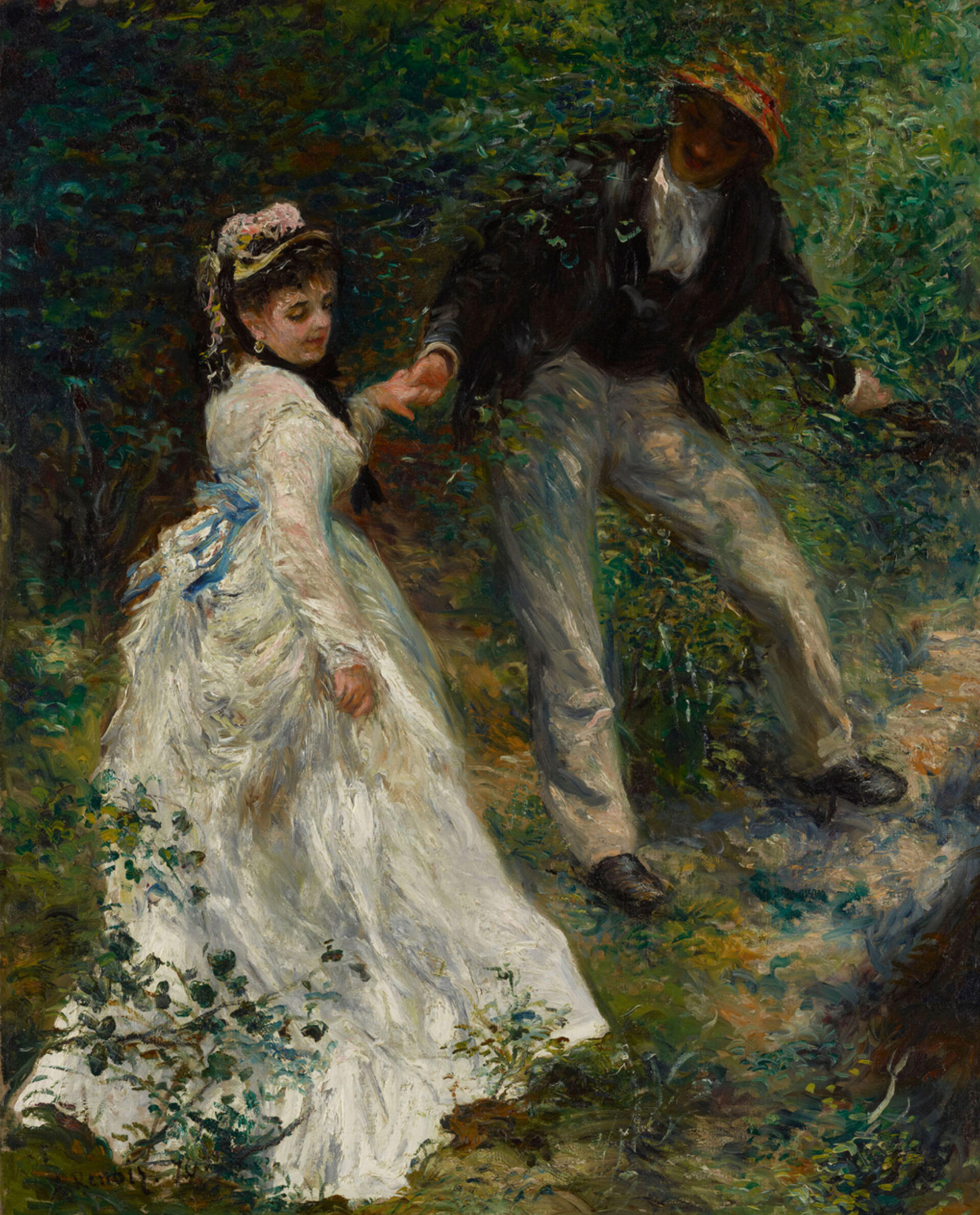 Pierre-Auguste Renoir, Der Spaziergang, 1870, The J. Paul Getty Museum, Los Angeles, Photo Digital image courtesy of the Getty’s Open Content Program