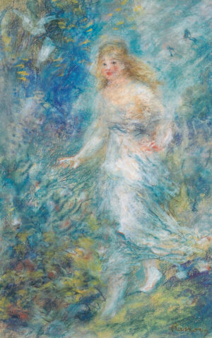 Pierre-Auguste Renoir, Der Frühling, 1879, Pastell auf Papier, Privatsammlung
© 1995 Christie’s Images Limited