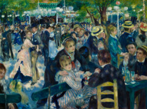Pierre-Auguste Renoir, Bal du moulin de la Galette, 1876, Legs Gustave Caillebotte, 1894, Musée d’Orsay, Dist. RMN-Grand Palais Patrice Schmidt