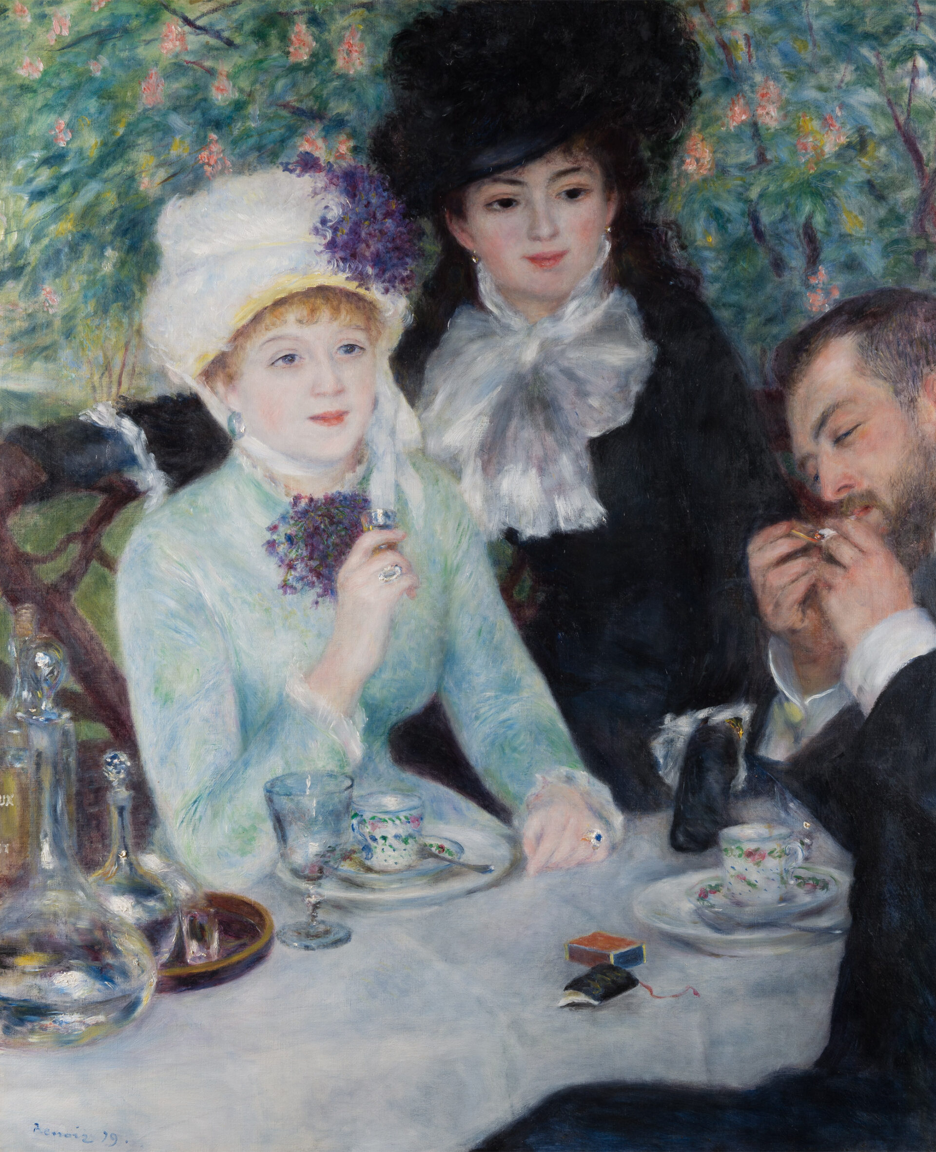 Auguste Renoir, Nach dem Mittagessen (La fin du déjeuner), 1879, Städel Museum, Frankfurt am Main