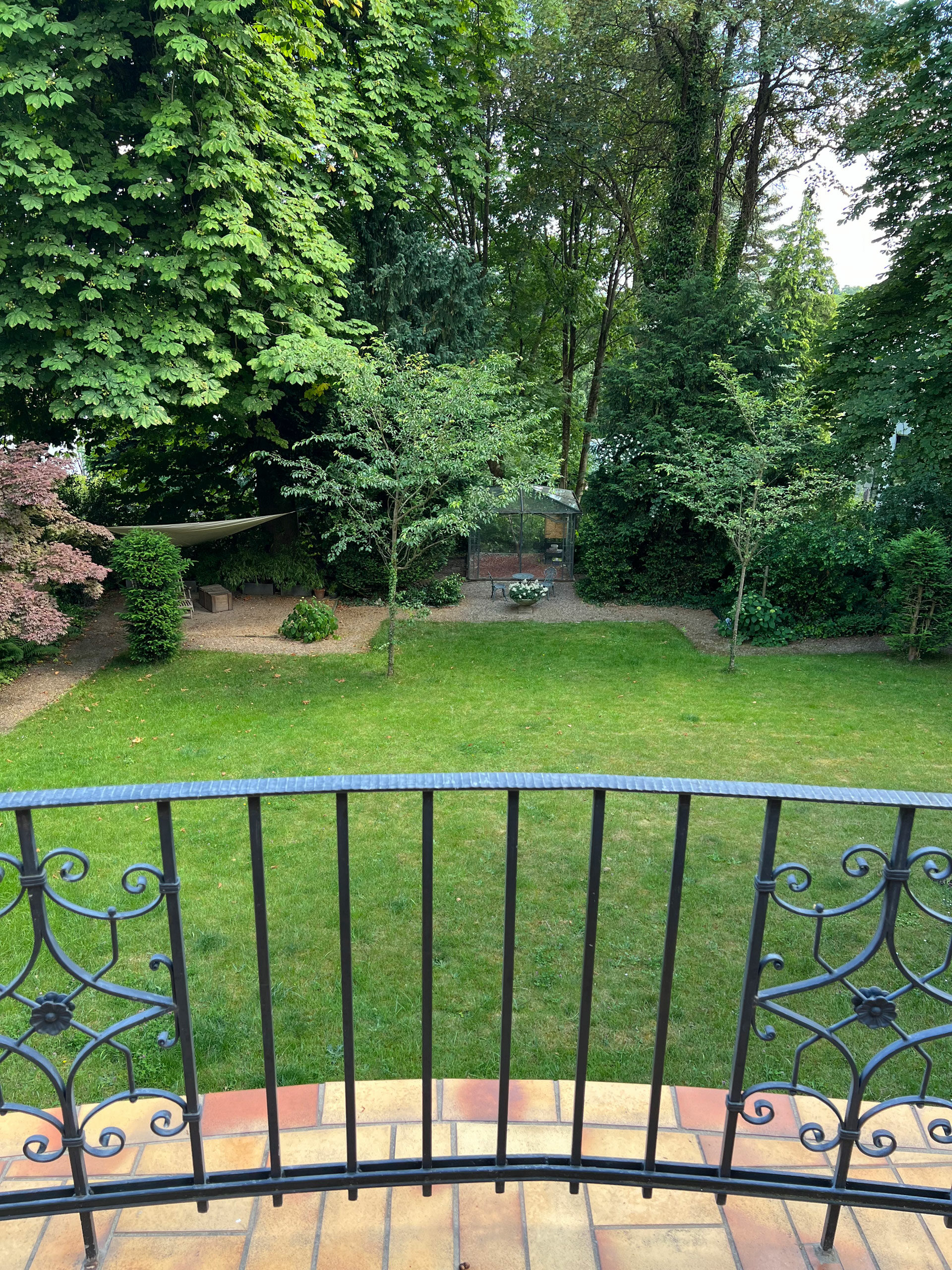 Blick in den Garten des Roederstein Haus Hofheim, Foto Städel Museum