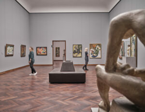 Sammlungsbereich Kunst der Moderne, Sichtachse, Foto Städel Museum Norbert Miguletz