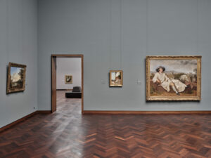 Sammlungsbereich Kunst der Moderne, Tischbein Goethe, Foto: Städel Museum – Norbert Miguletz