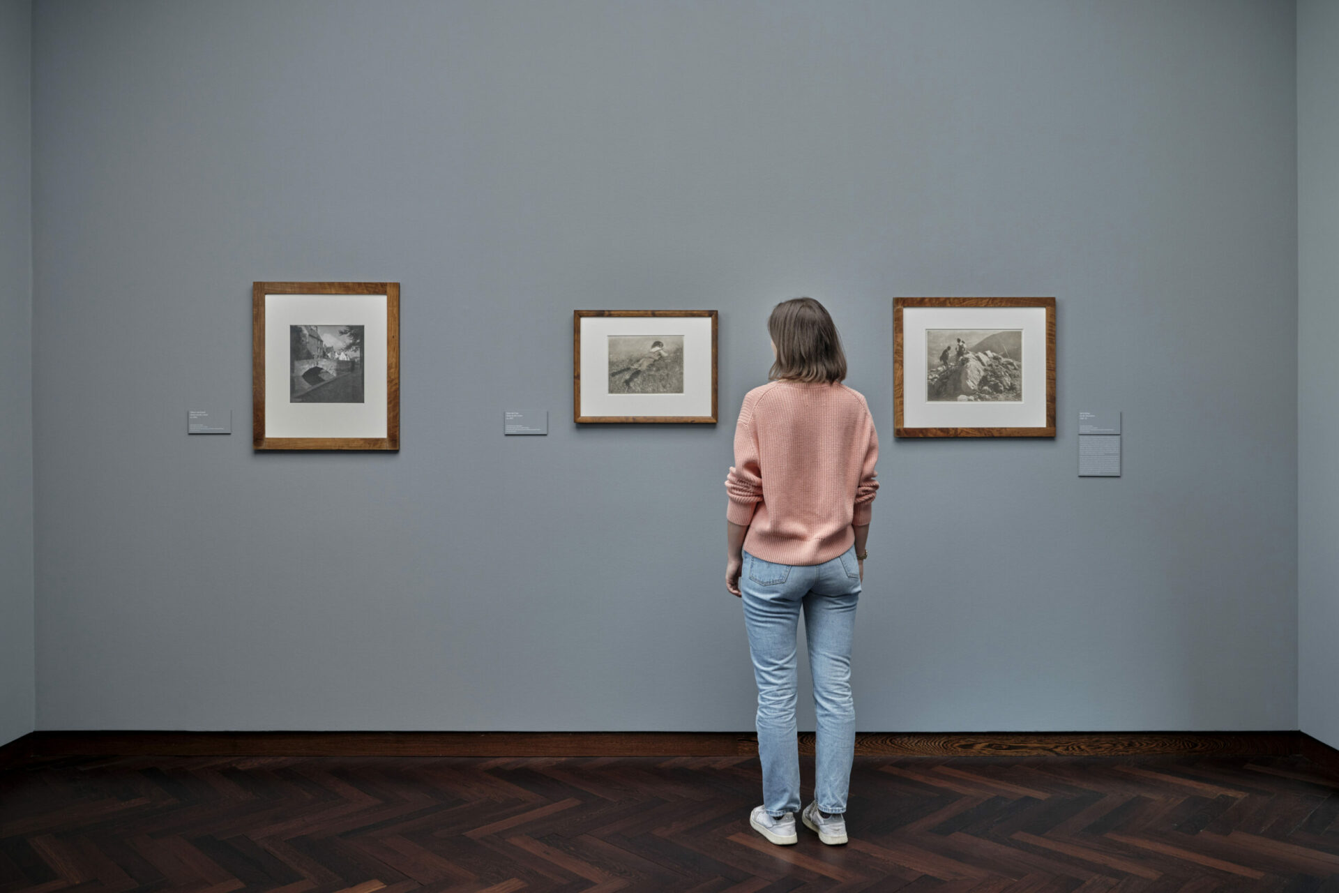 Sammlungsbereich Kunst der Moderne, Fotokabinett Heinrich Kühn, Foto Städel Museum Norbert Miguletz