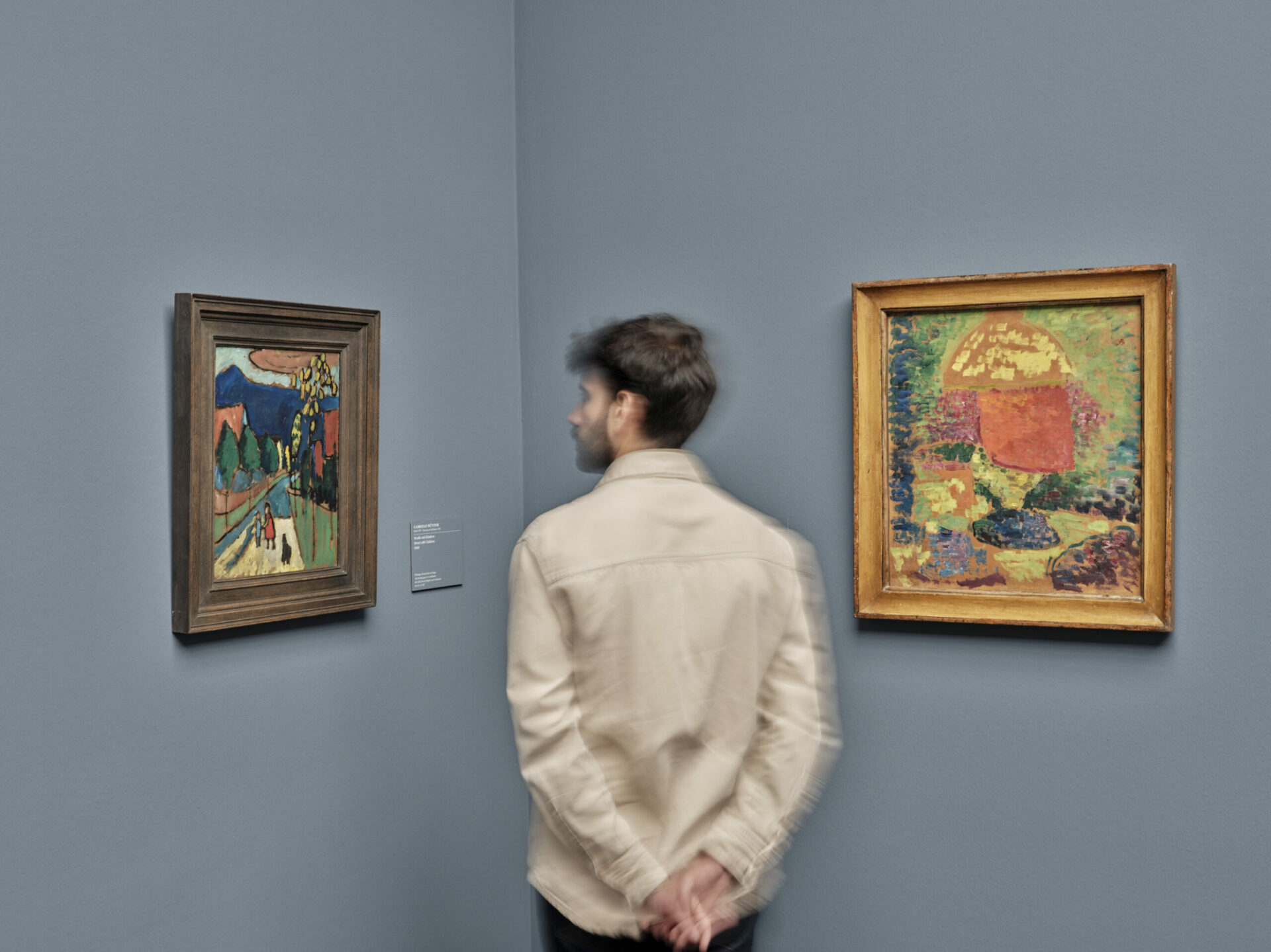 Sammlungsbereich Kunst der Moderne, Gabriele Münter und Wassily Kandinsky, Foto Städel Museum Norbert Miguletz