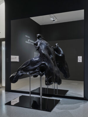 Ausstellungsansicht „Michael Müller: Der geschenkte Tag. Kastor & Polydeukes“  
im Städel Museum, Foto: Norbert Miguletz