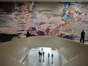 Ausstellungsansicht „Michael Müller: Der geschenkte Tag. Kastor & Polydeukes“  
im Städel Museum, Foto: Norbert Miguletz