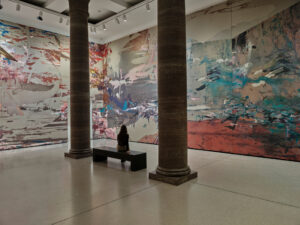 Ausstellungsansicht „Michael Müller: Der geschenkte Tag. Kastor & Polydeukes“  
im Städel Museum, Foto: Norbert Miguletz