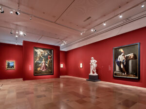 Ausstellungsansicht „Guido Reni. Der Göttliche“ im Städel Museum, Frankfurt am Main, Foto: Norbert Miguletz