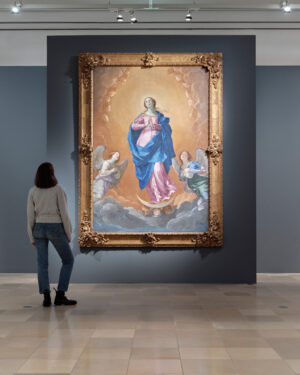 Eine ganz besondere Leihgabe: Renis Version einer Himmelfahrt aus dem Metropolitan Museum, Foto: Norbert Miguletz