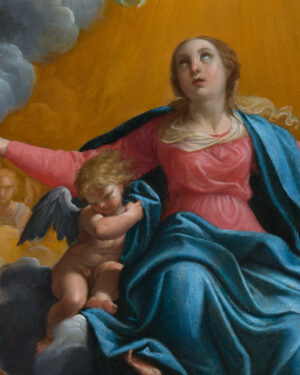 Guido Reni, Himmelfahrt Mariens (Detail), ca. 1598–1599, Städel Museum, Frankfurt am Main, Public Domain