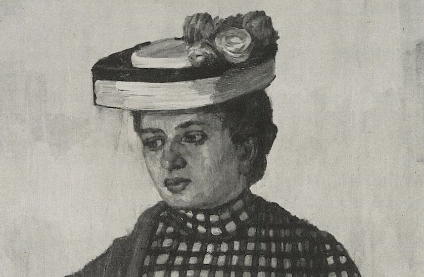 Alice Truebner Bildnis meiner Kollegin L vermutlich 1900 1910 Verbleib unbekannt veroeffentlicht in Deutsche Kunst und Dekoration Bd 38 191