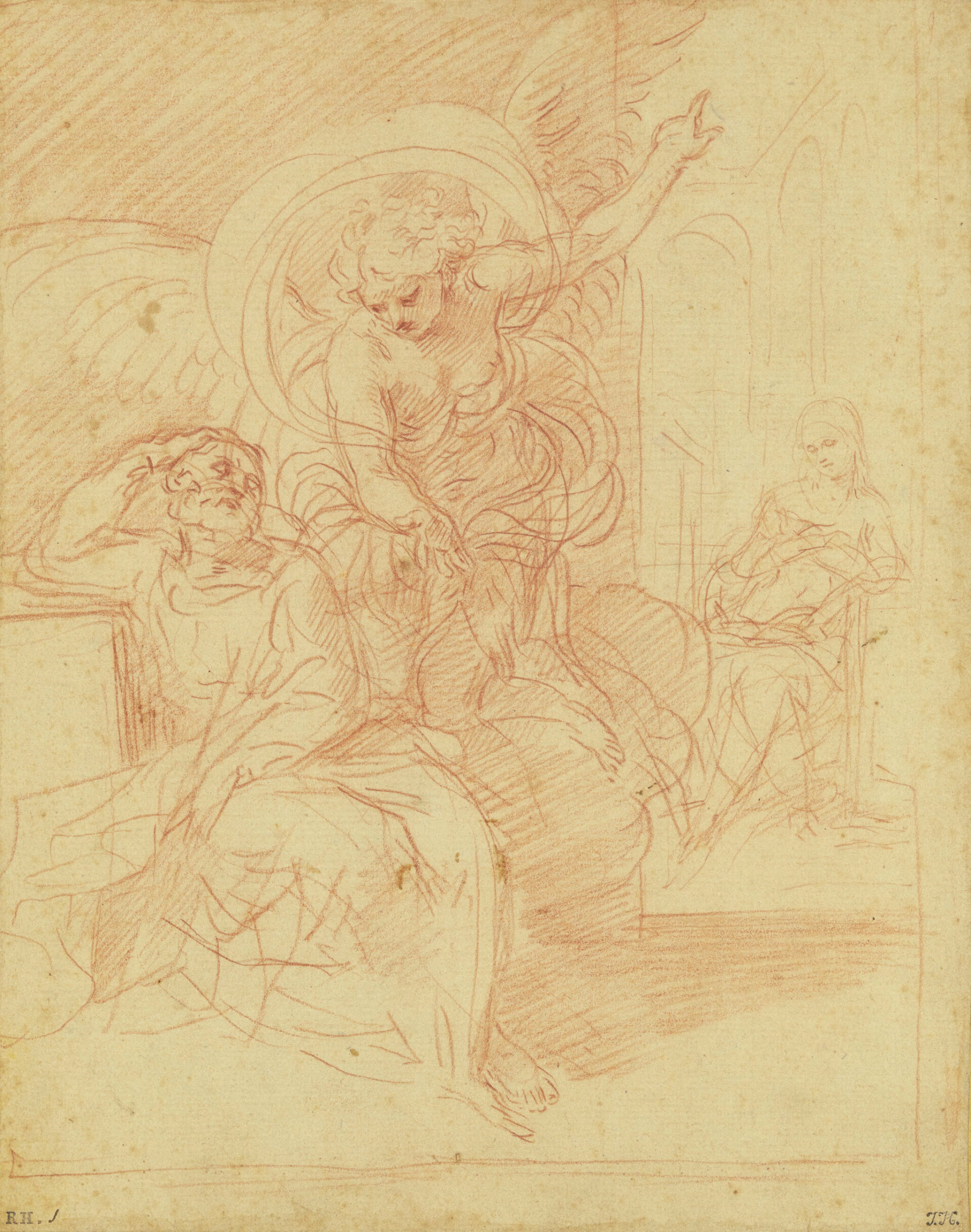 577z simone cantarini traum des heiligen josef 1643 ohnerahmen